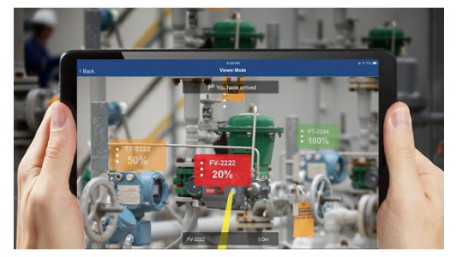 Augmented Reality Features Added to Emerson’s Existing Asset Management System