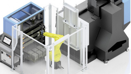 Easy-To-Use Automated Manufacturing Cells Built for Industrial Robotic Solutions